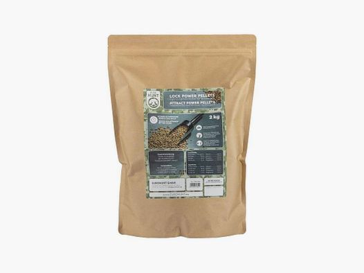 Attraktant für Schalenwild Power Lock Pellets 2 kg Beutel