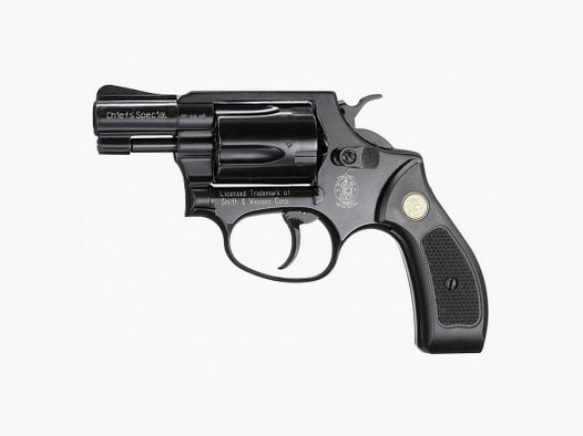 Revolver Alarme S&W Chiefs Special Kal. 9mm R bronziert