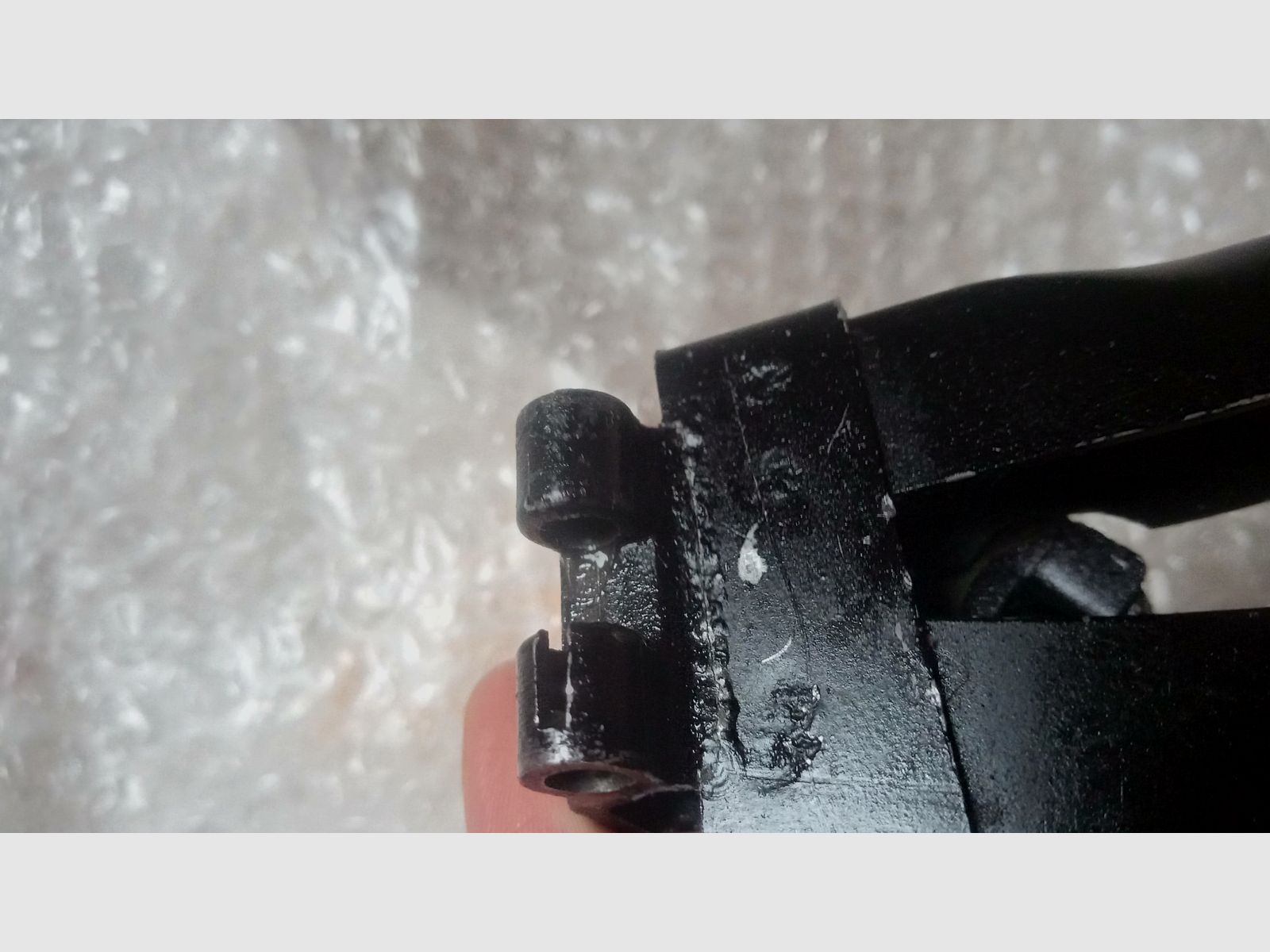 Russische 5,5 mm AKS-74 AKS-74u Skelettschouder / AK Krinkov Klapstoel vermoedelijk Tula (beschadigd)