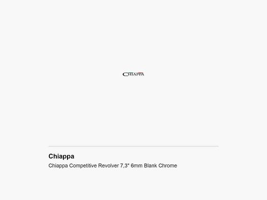 Chiappa Competitive Revolver 7,3" 6mm Blank Chrome