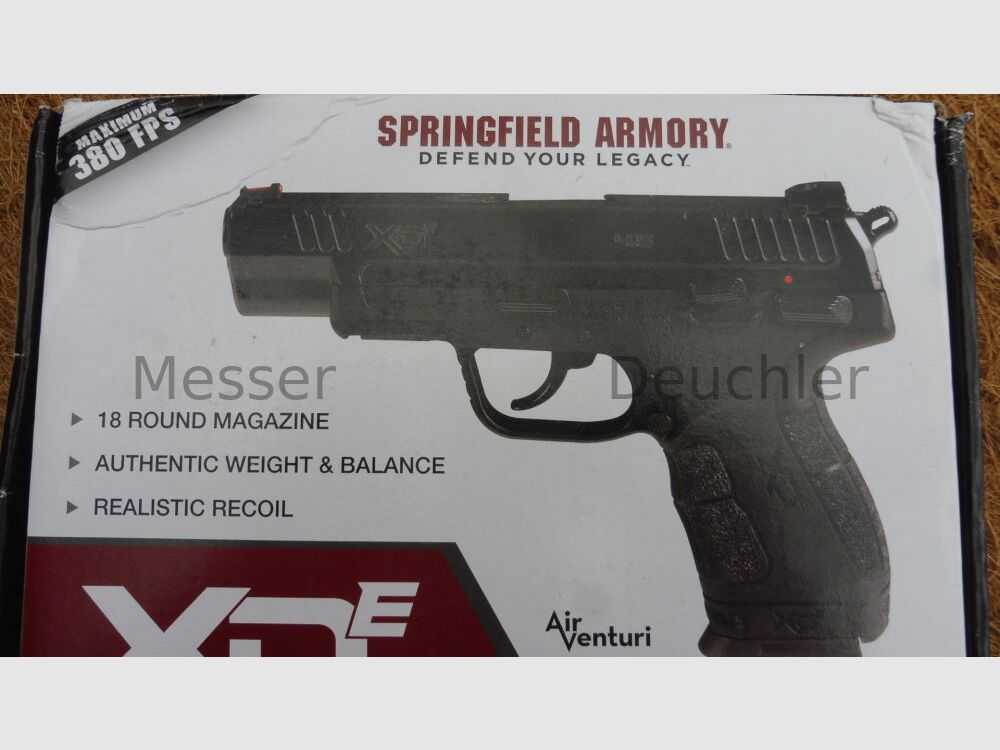 Springfield XDE 4,5 mm BB Co2-pistool