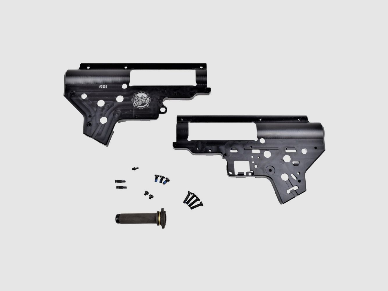 Retroarms CNC 8mm V2-Gearboxshell mit FSWS und QD-Springguide für VFC-AR Modelle