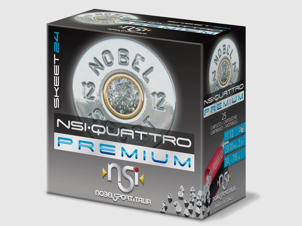 NSI 12/70 Quattro Premium Skeet 2mm 24g, Bild 2 von 2