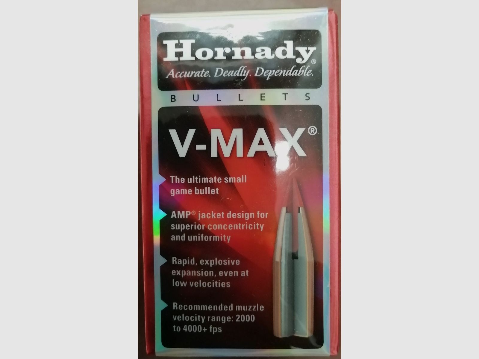 Palle Hornady v-max