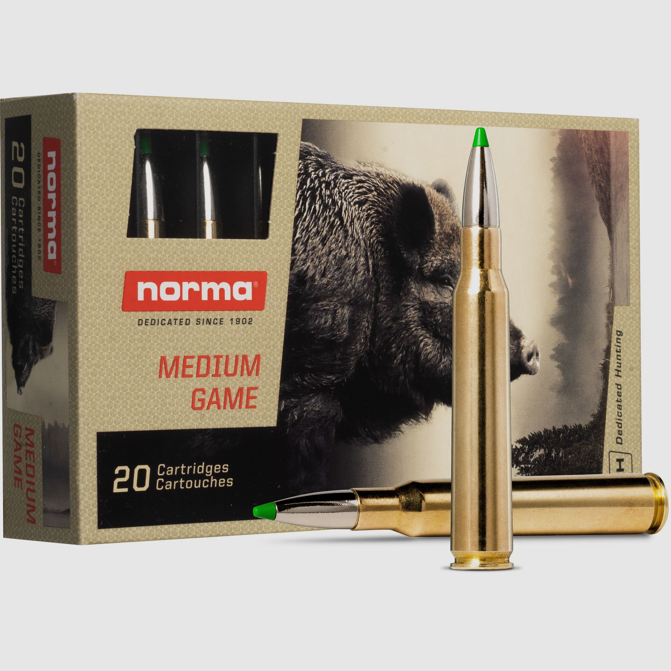 NORMA 7x64 EcoStrike 9,1g Bleifreie Büchsenpatronen