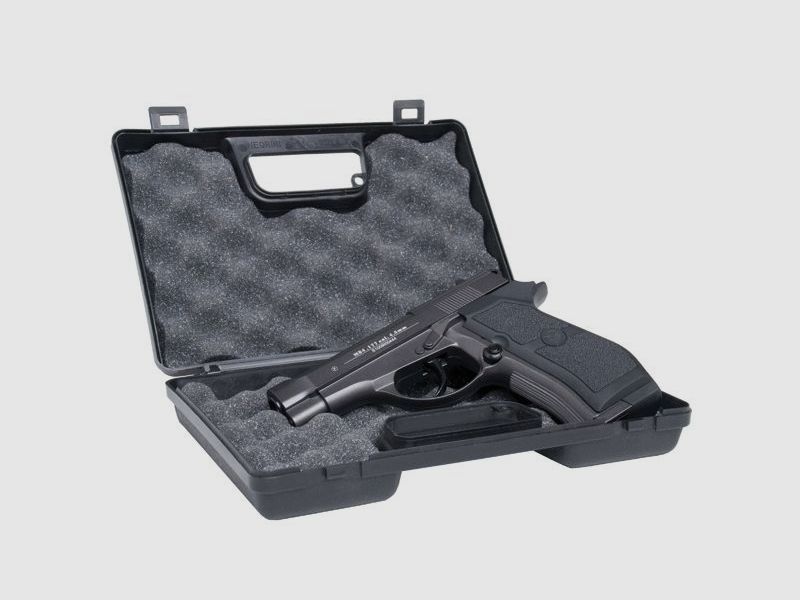 GSG Pistolen Koffer SMALL - Transportbehältnis Kurzwaffe Pistole Revolver 22cm x 14cm abschließbar