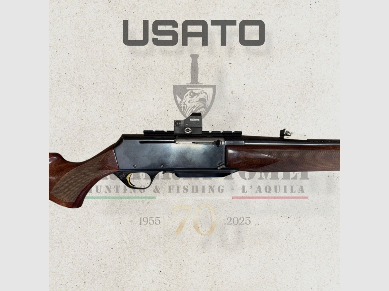 GEBRAUCHT – BÜCHSE – BROWNING MOD. BAR II AFFUT HÜLSEN Kal. 30-06 SPRG, Bild 2 von 6