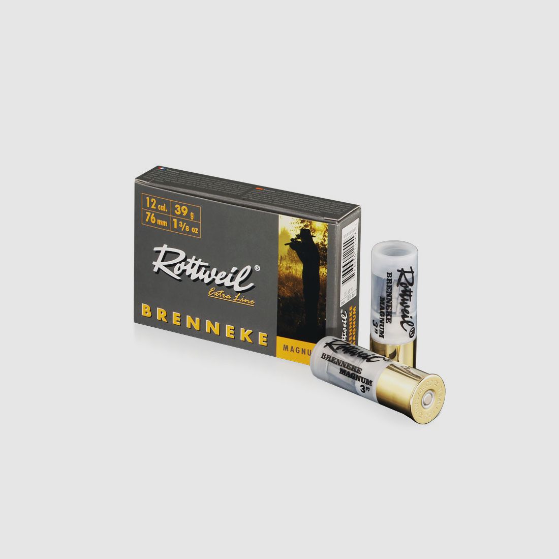 Rottweil BRENNEKE Magnum, kaliber 12/76 600grs 1 opakowanie (5 strzałów po 2,998 €*)