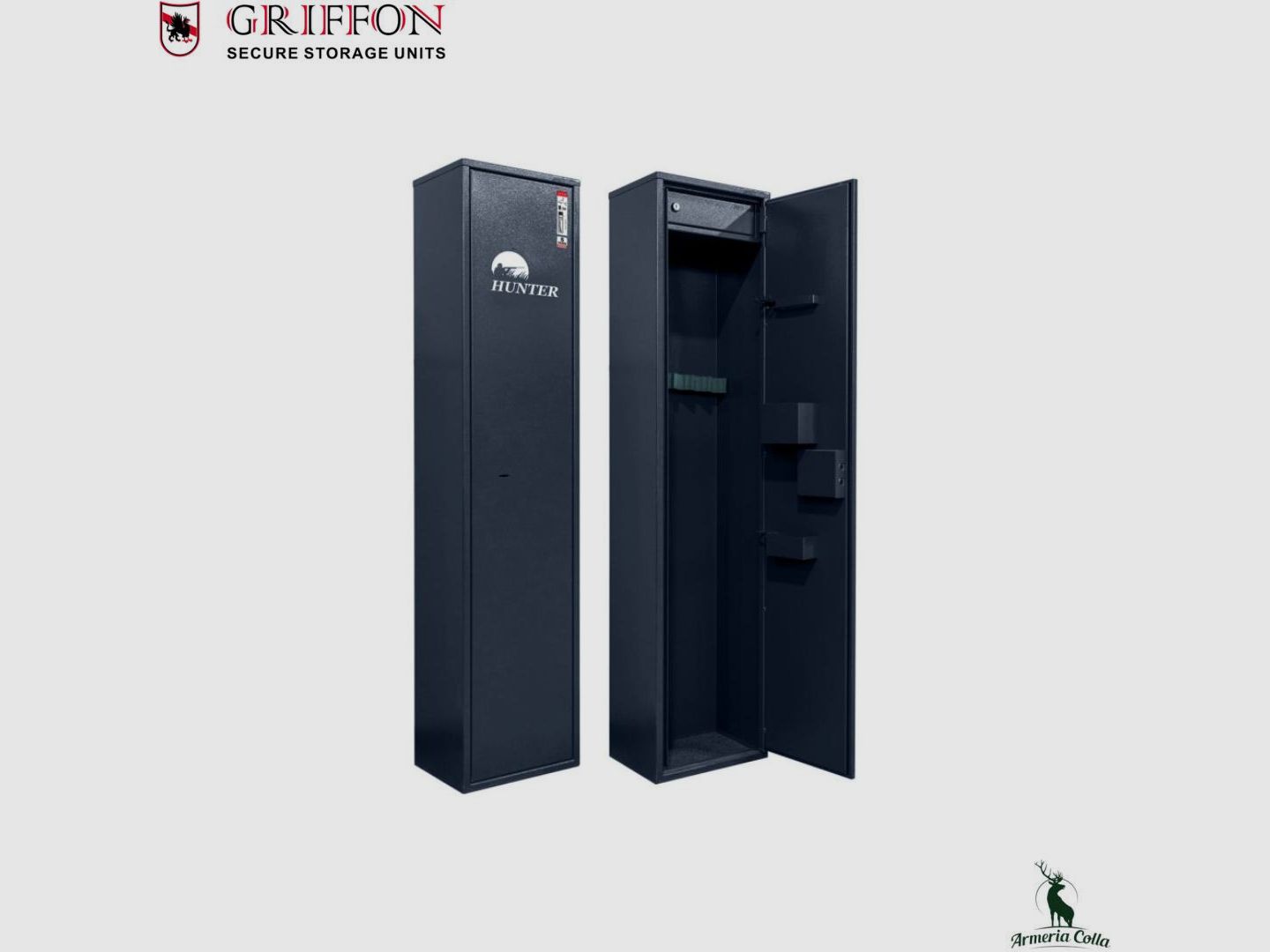 Griffon Coffre-fort pour Armes Longues 5 Places mod. GLT340, image 1 sur 2