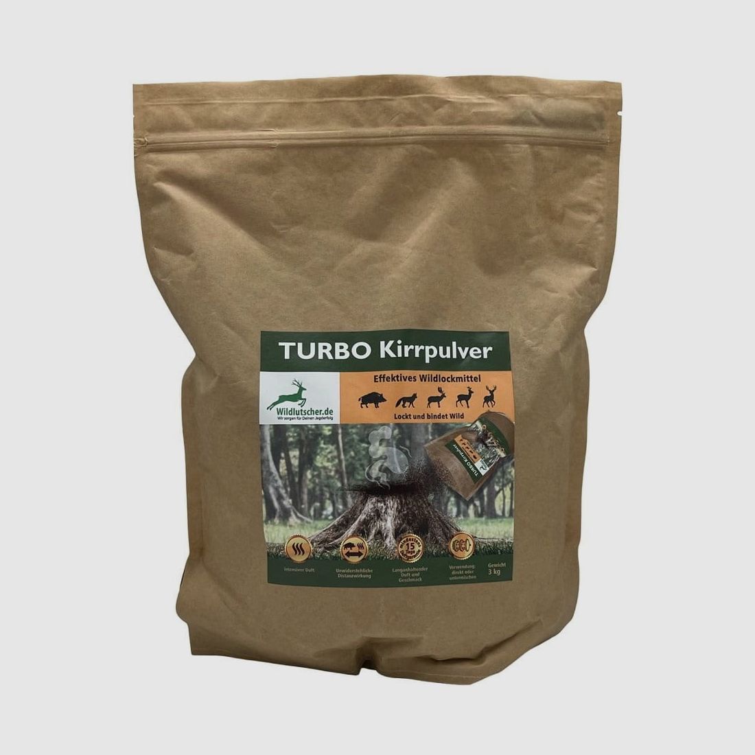 Wildlutscher Turbo Kirrpulver