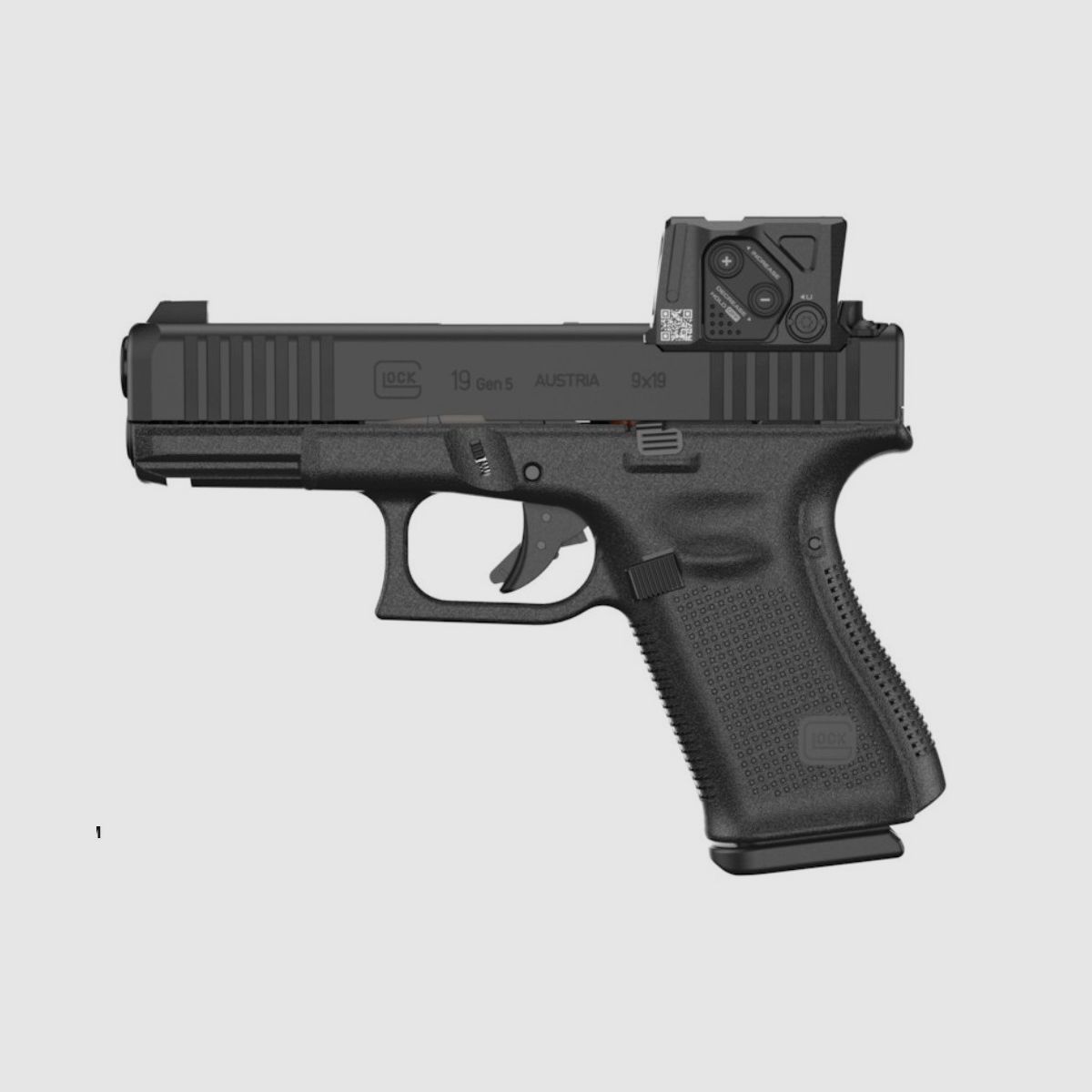 Glock 19 Gen 5 A-Cut Coa Combo FS Mos Kal 9x19 mm Parabellum / 9 Luger, Bild 3 von 22