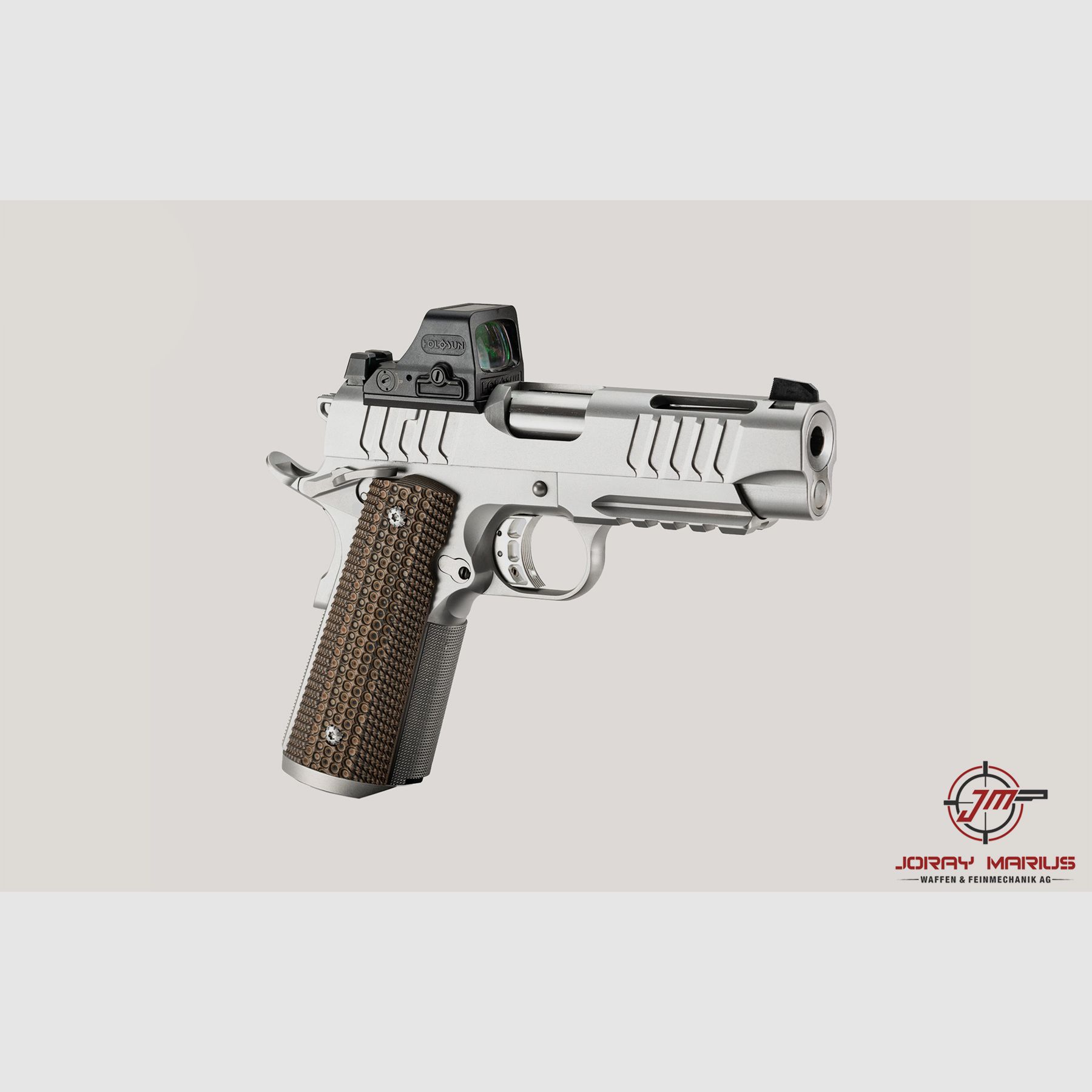 BUL 1911 SOF Pro OR 9mm Para 4.25” Plata, imagen 1 de 2