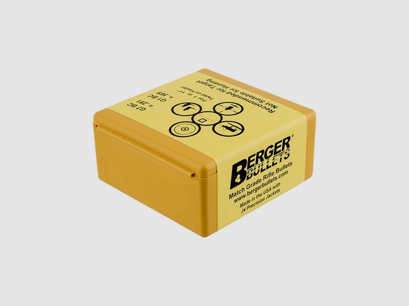 BERGER BULLETS HYBRID TARGET 30 KALIBER (0.308″) 185GR HYBRID BT 100/BOX, Bild 2 von 2