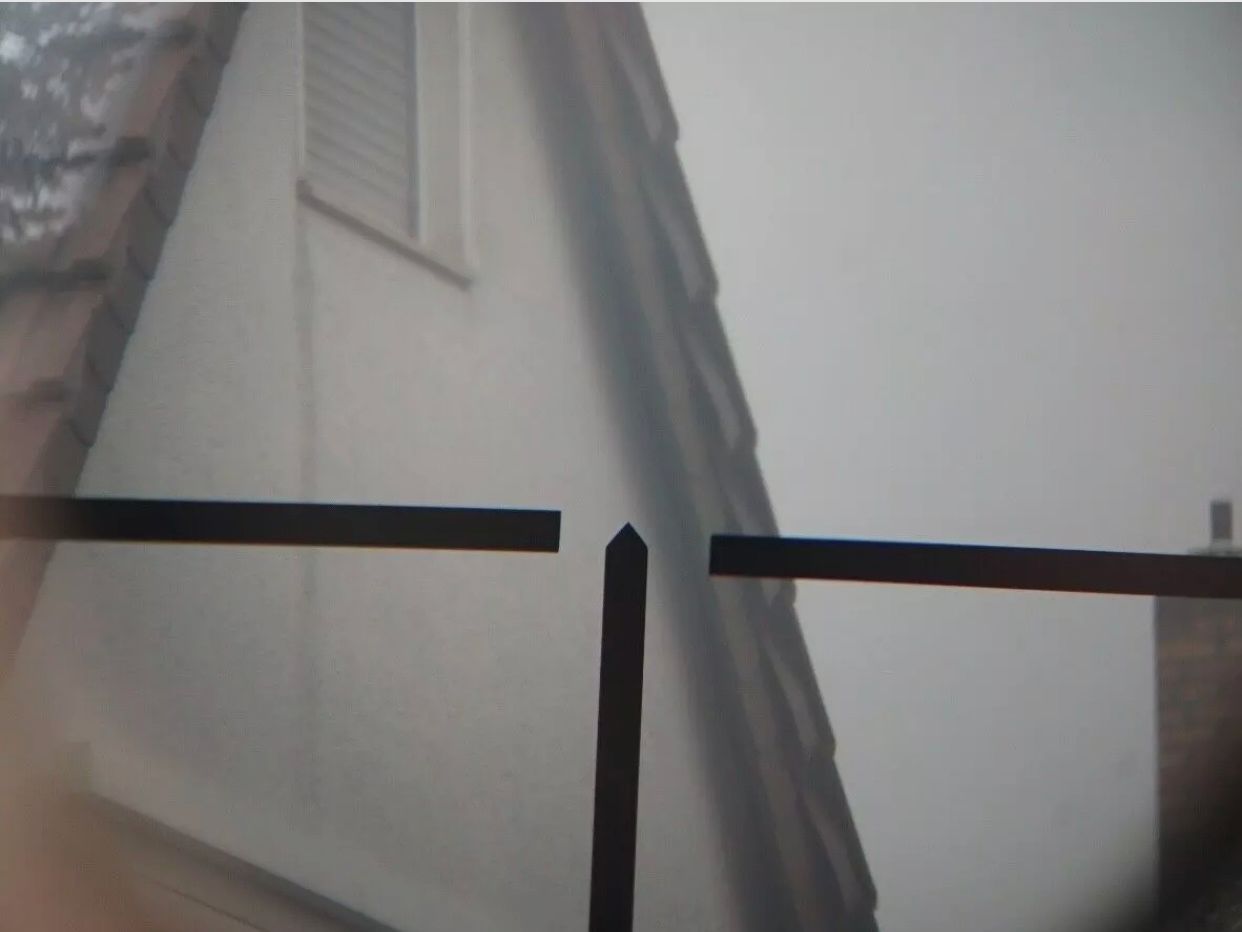 Karl Zeiss Jena Zielsechs telescopio 100% originale WW2