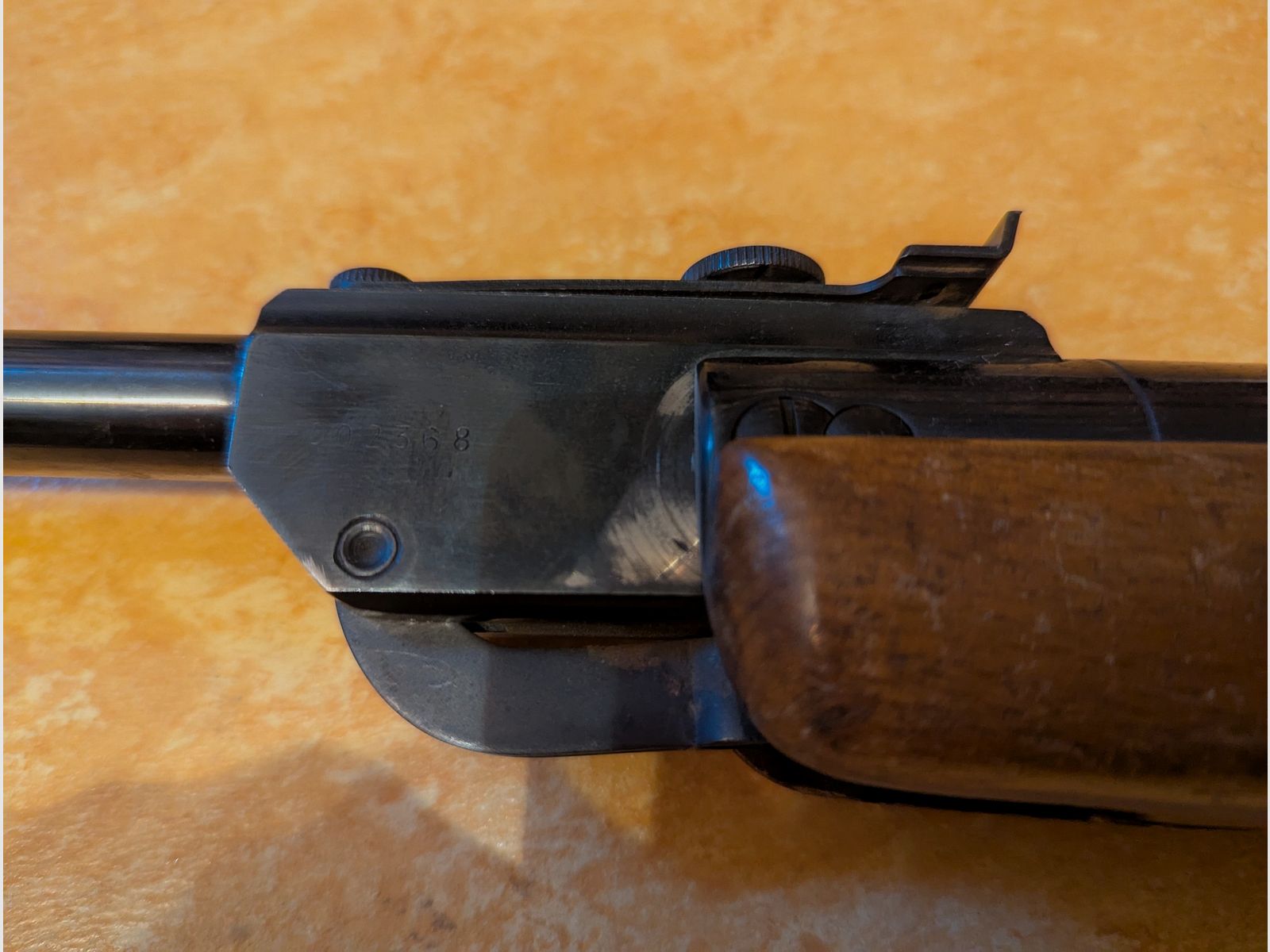 Druckluftgewehr, unbekannter Hersteller, aus Nachlass