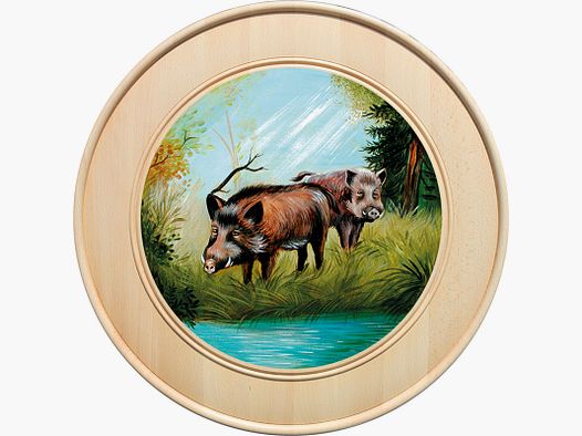 Ehrenscheibe Keiler 60cm
