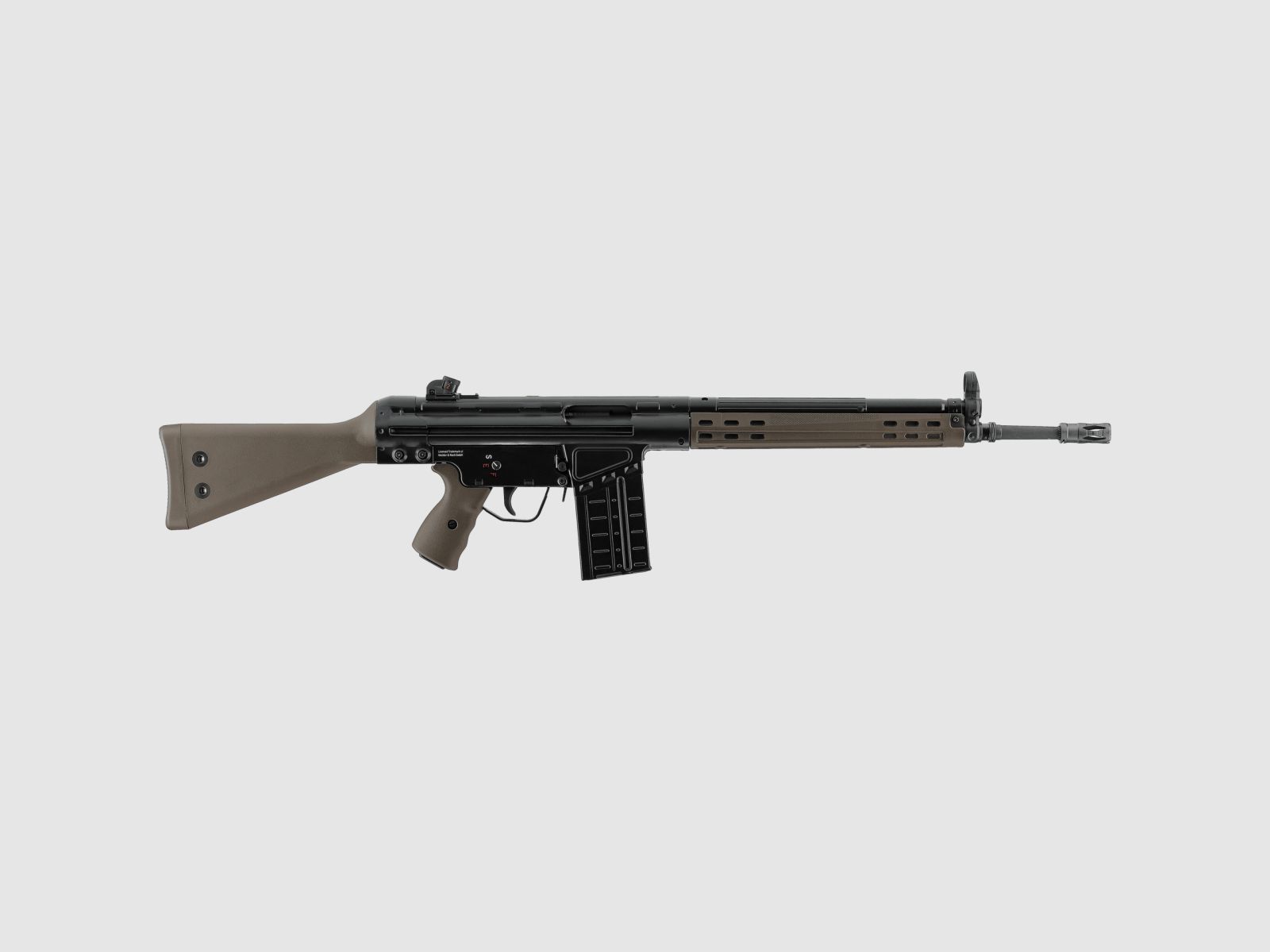 Heckler & Koch G3A3 GBB Airsoft Oliwkowy -F-