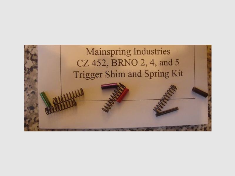 Leichtbau Abzug Kit YoDave CZ 452 / 455