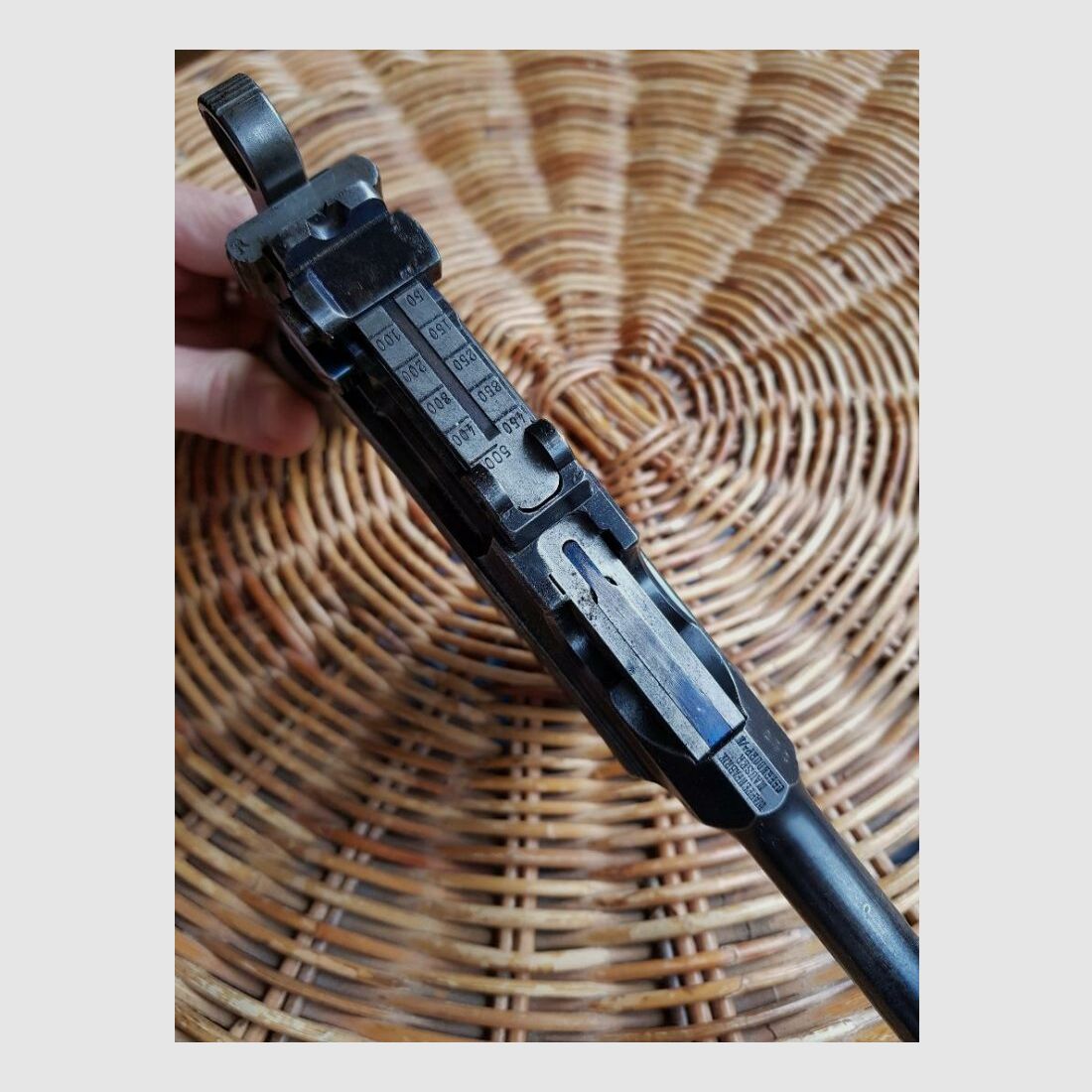 Mauser C96 Komisja Testowa Karabinów Spandau 1899