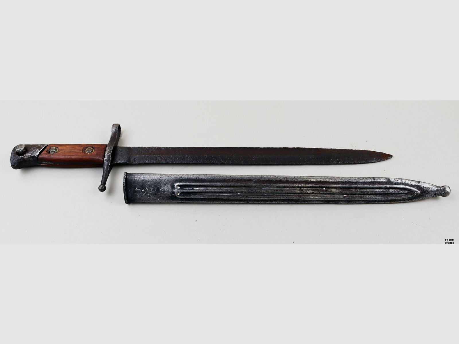 Baïonnette Carcano 91 avec fourreau en métal, image 2 sur 2