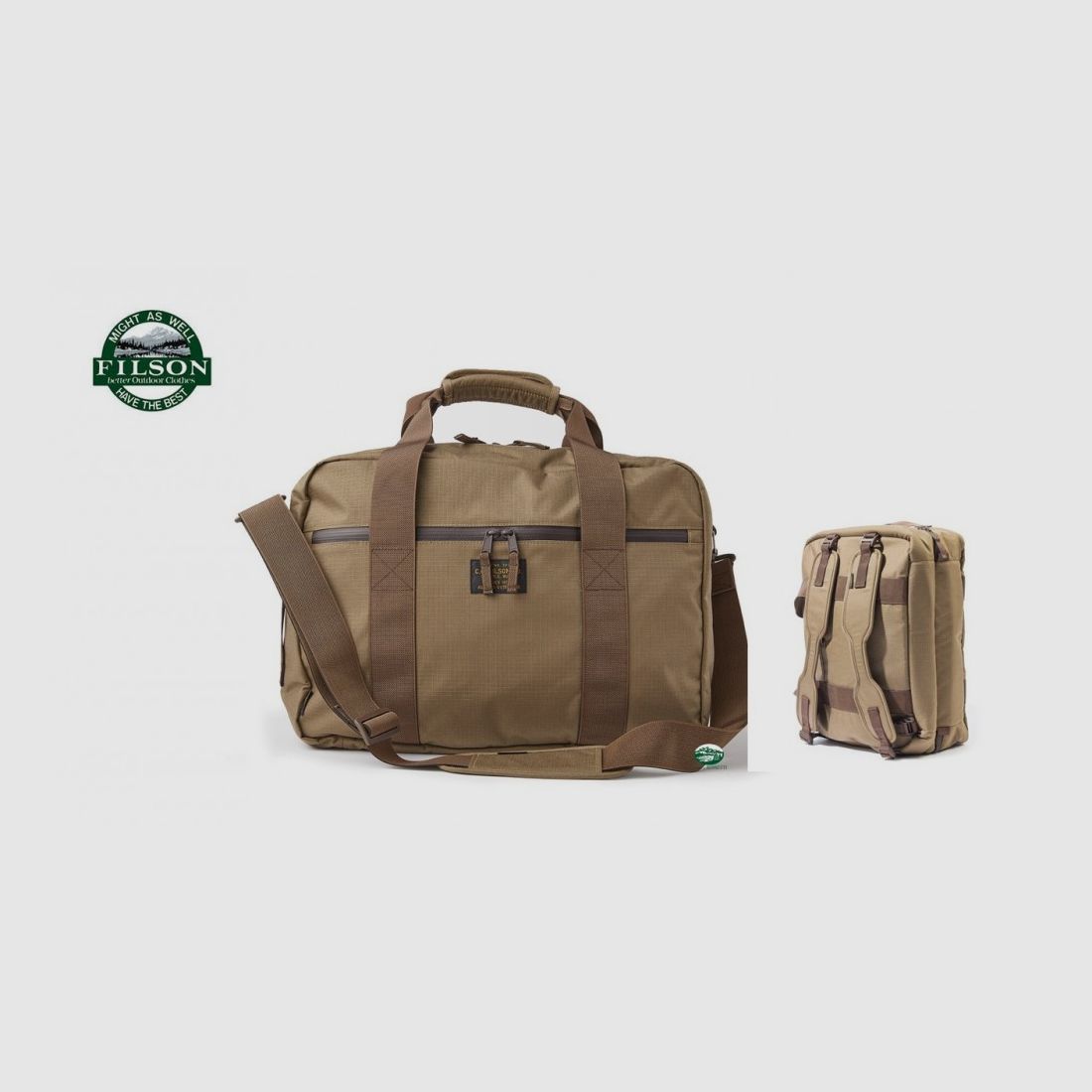 FILSON Ripstop Nylon Pullman Desert Bag 20115932