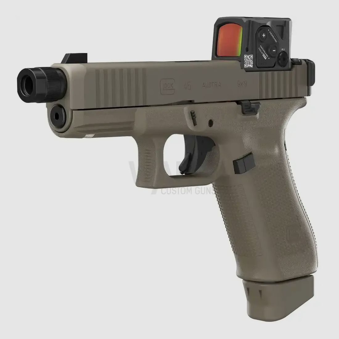 Pistolet Glock 45 MOS/FS/GL A-CUT™ Hunter Combo