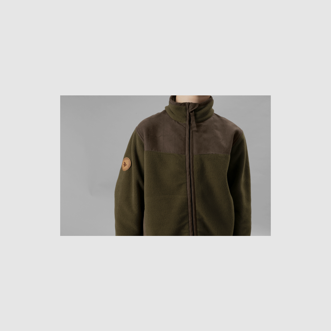 SEELAND Bolt Junior children's fleece jacket – Pine Green 4019700301, image 3 of 7