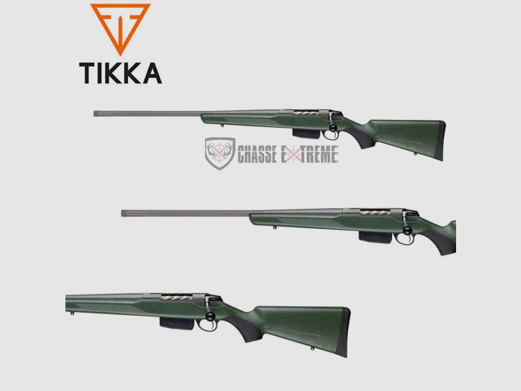 TIKKA T3X Lite Roughtech Flutée Grün Linkshänder, Bild 1 von 2