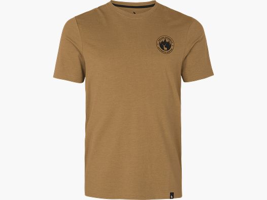 Saker T-shirt Antique Bronze Melange XL