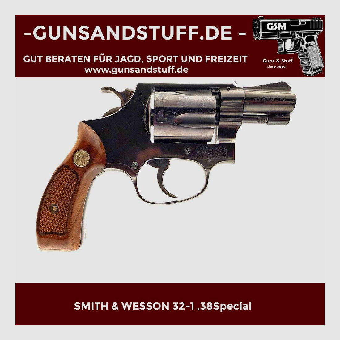 SMITH & WESSON 32-1 .38Special