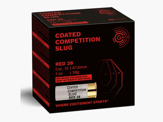 Flintenlaufgeschoß GECO Competition Slug Coated 28g