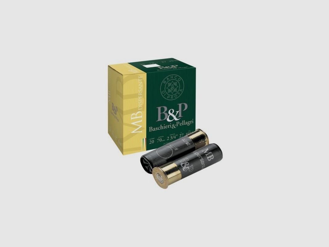250 patronen betp mb dispersante kal. 20/70 nr. 7.5