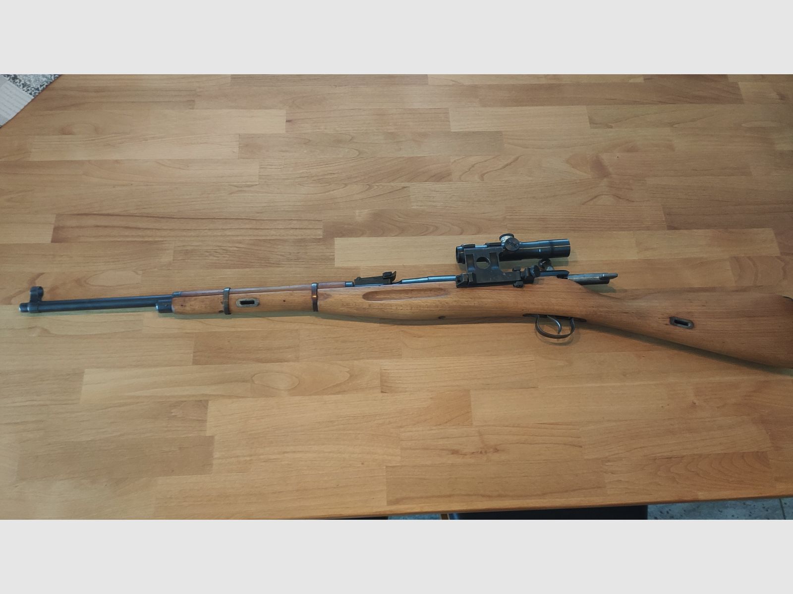 Polnisches Kadettengewehr Wz 48 ähnlich Mosin Nagant mit Zf. PU