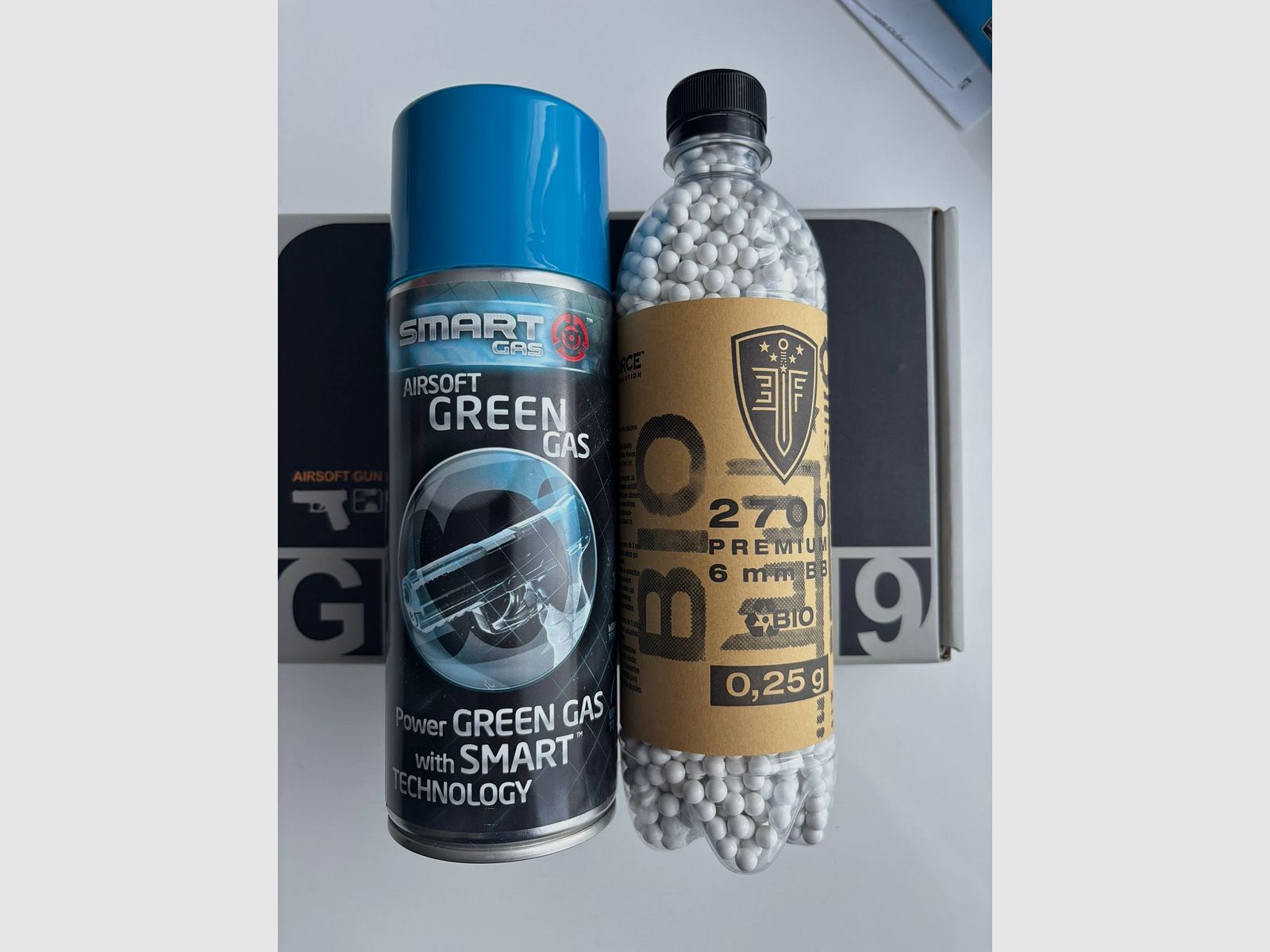 2 Airsofts Glock 19 avec 1,5 réplique originale en tant qu'Airsoft