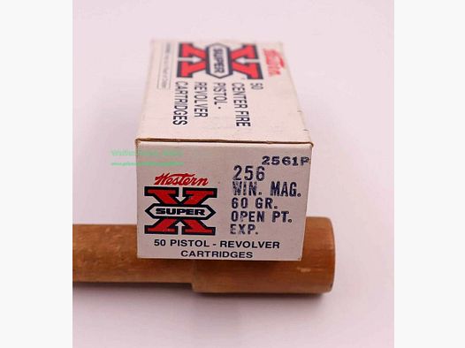 Winchester - USA Büchsenpatronen .256WinMag