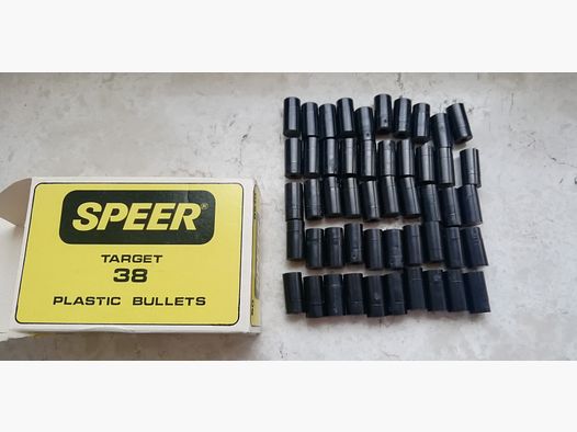 Speer Target Training Plastic Bullets 50 Geschosse Trainingsmunition