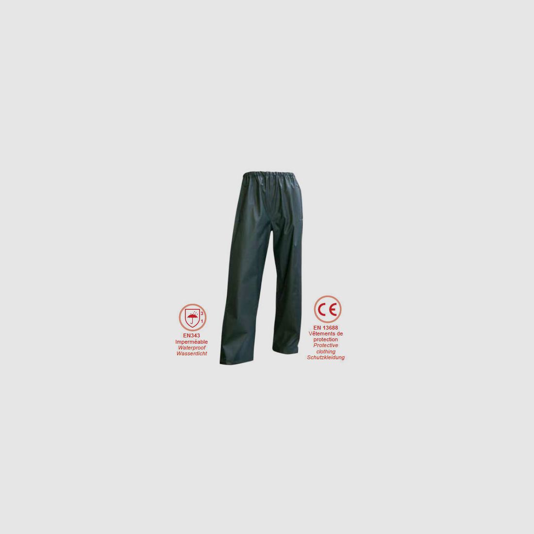 LMA Tonnerre Regenhose Kaki S