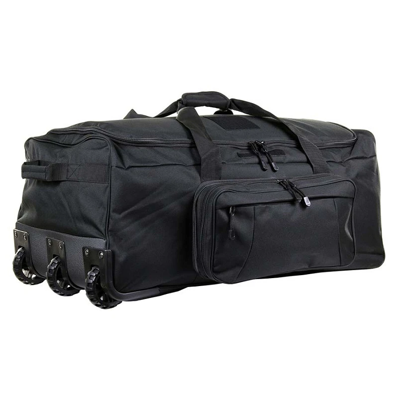 Grande borsa militare da trasporto Trolley commando 101 INC 136L, black, nera