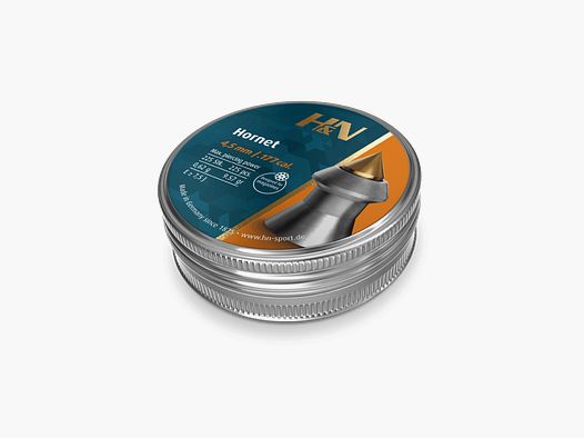 H&N DIABOLO 4.5 MM 0.62 G HORNET 225 PCS