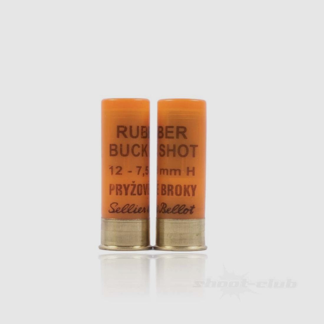 Sellier & Bellot Rubber-Schrot 7,5mm - 25 Stück