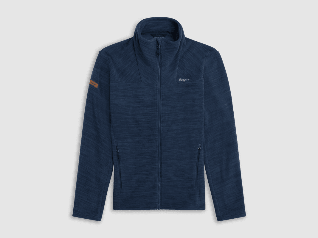 Bergans Hareid Fleece Chaqueta Hombre Azul Marino M