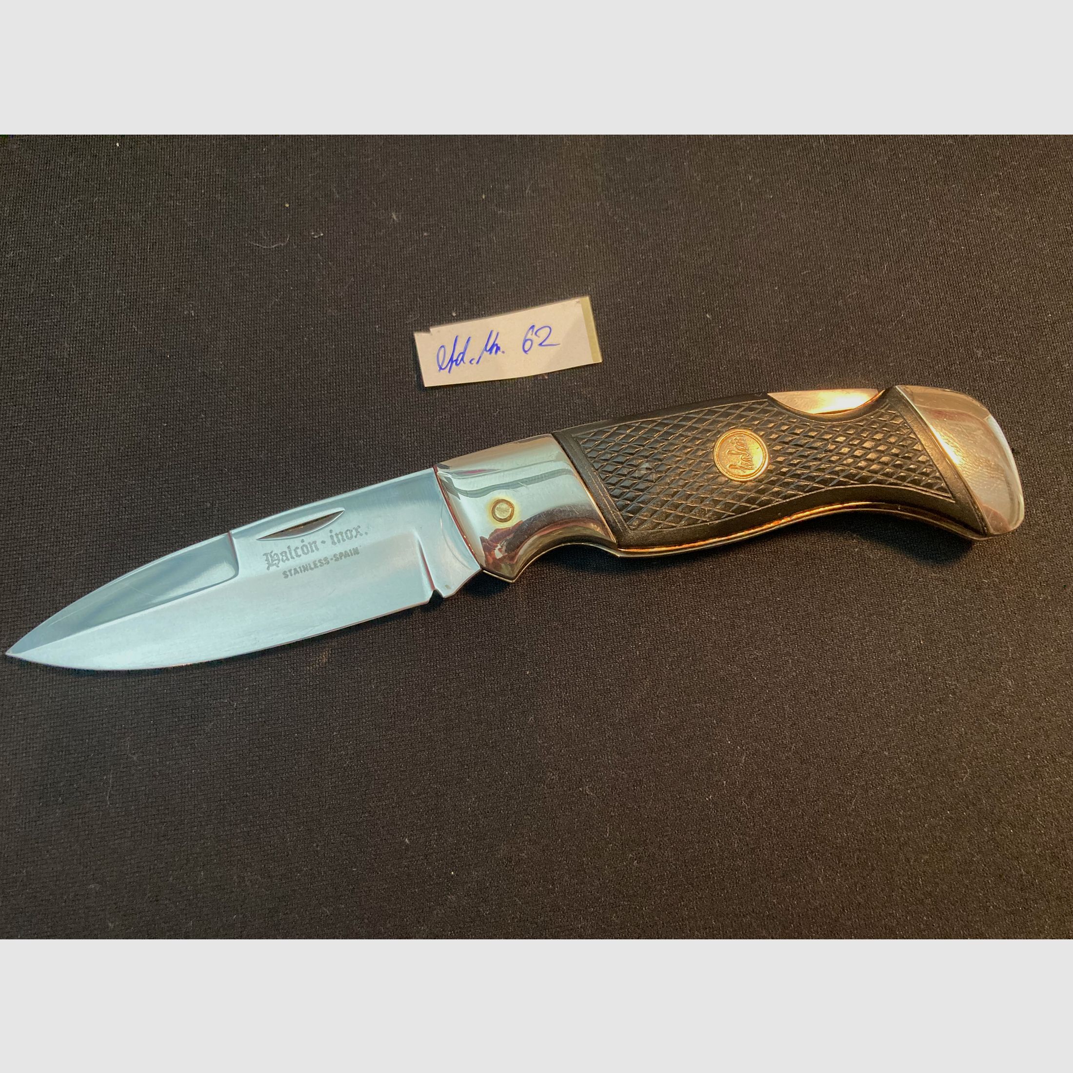 Klappmesser, Taschenmesser, Neusilber (?), Backlock