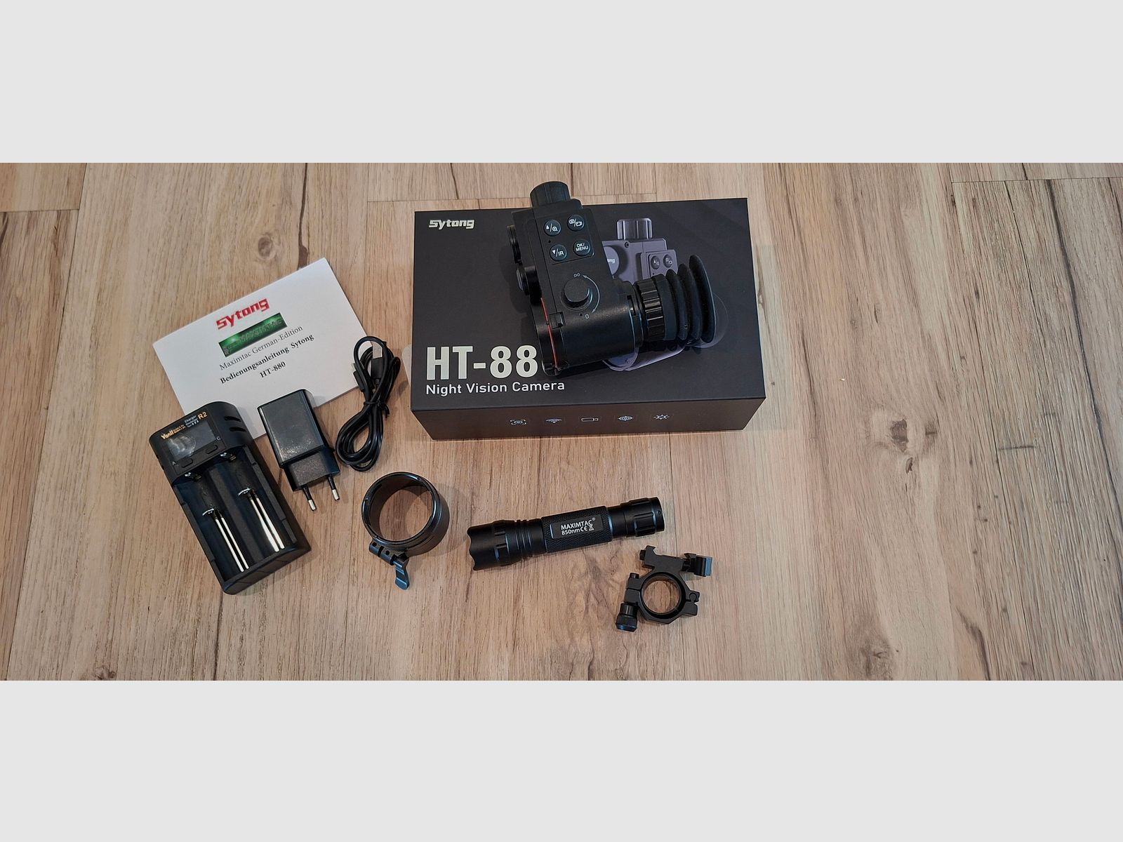 Sytong HT-880 Nachtsichtgerät inkl. Zubehör