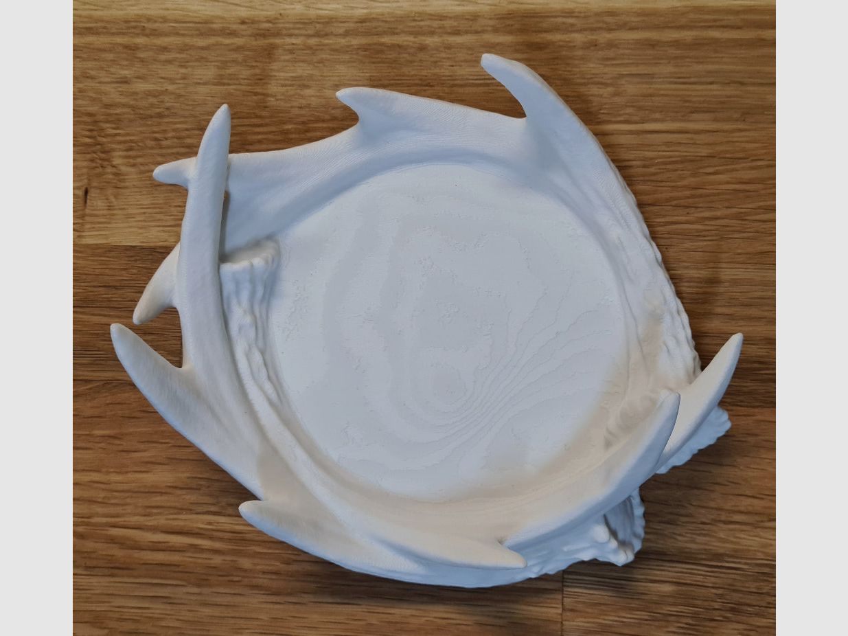 Deko-Schale "Abwurfstangen"