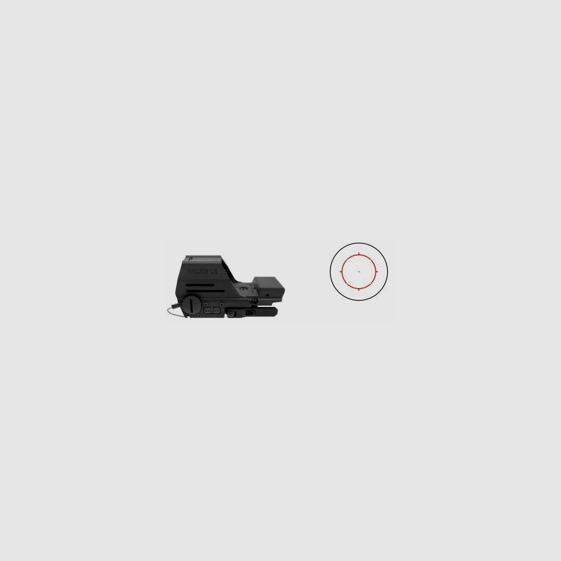 Lux Def Tec LDT L5 16,75" LL AR15 223Rem Im Superdeal inkl. Falke LE nd Falke B3X Magnifier