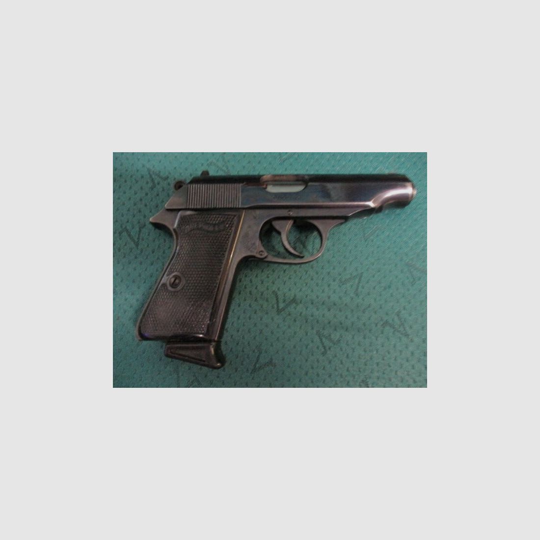 Walther PP pistol with Niedersachsen horse 7.65mm service weapon PP
