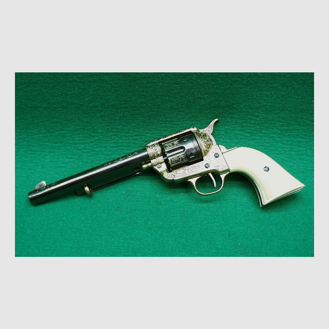 Denix Deco Colt 1873 7.5", engraved