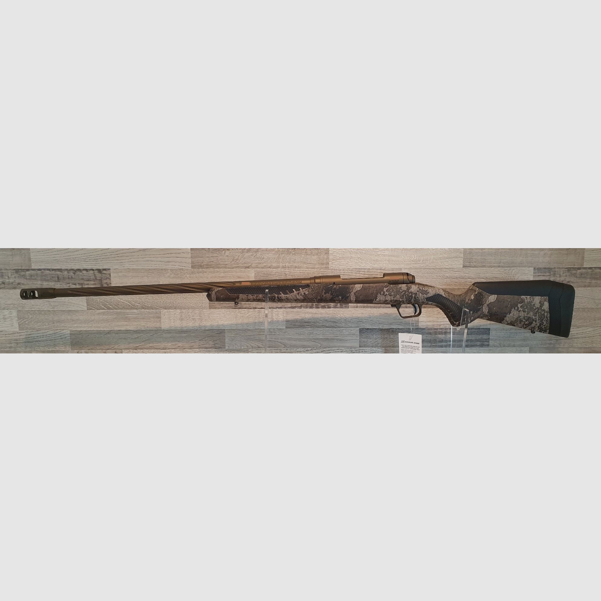 Neuware vom Fachhandel - Savage 110 High Country .300WinMag - Heavy-Lauf kanneliert - Mündungsgew.