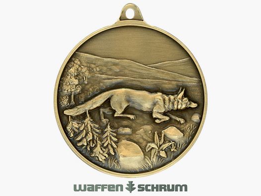 Steinhauer&Lück Jagdmedaille Fuchs 40mm Bronze