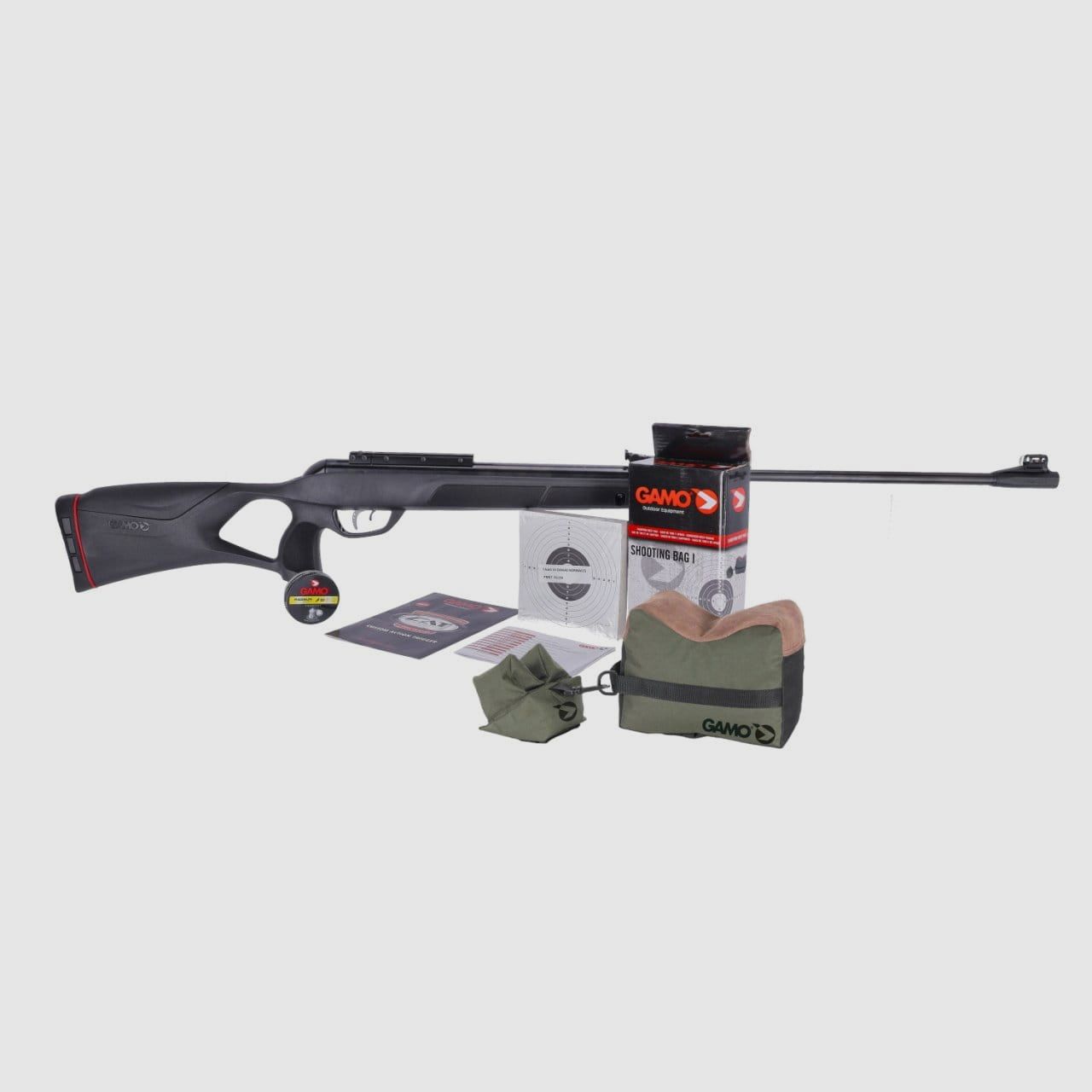 Gamo Luftgewehr Set Power 21 4,5 mm